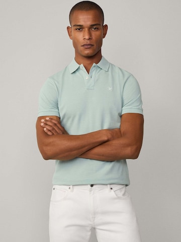 Hackett London Poloshirt in Grün: Vorderseite