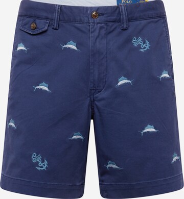 Polo Ralph Lauren Regular Chino in Blauw: voorkant