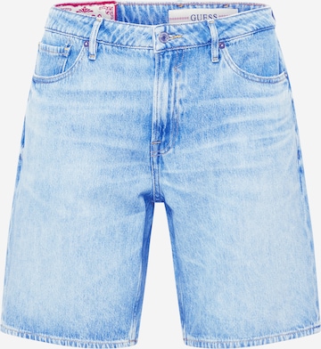 GUESS Regular Shorts in Blau: predná strana