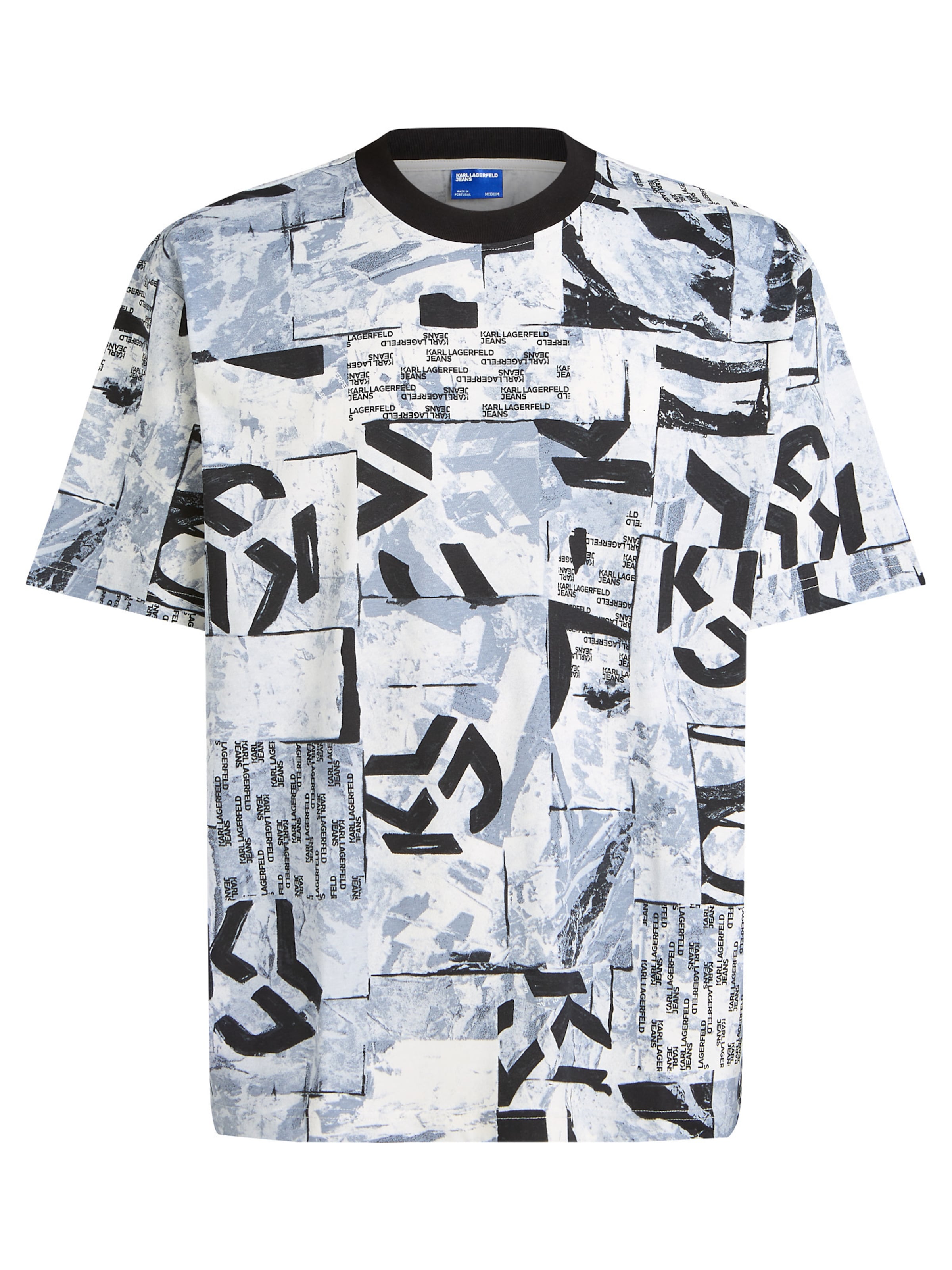 KARL LAGERFELD JEANS Póló - fehér: elől