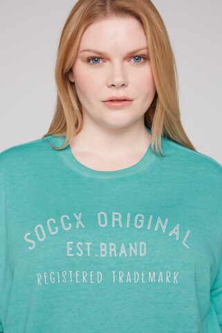 Soccx Sweatshirt in Blau