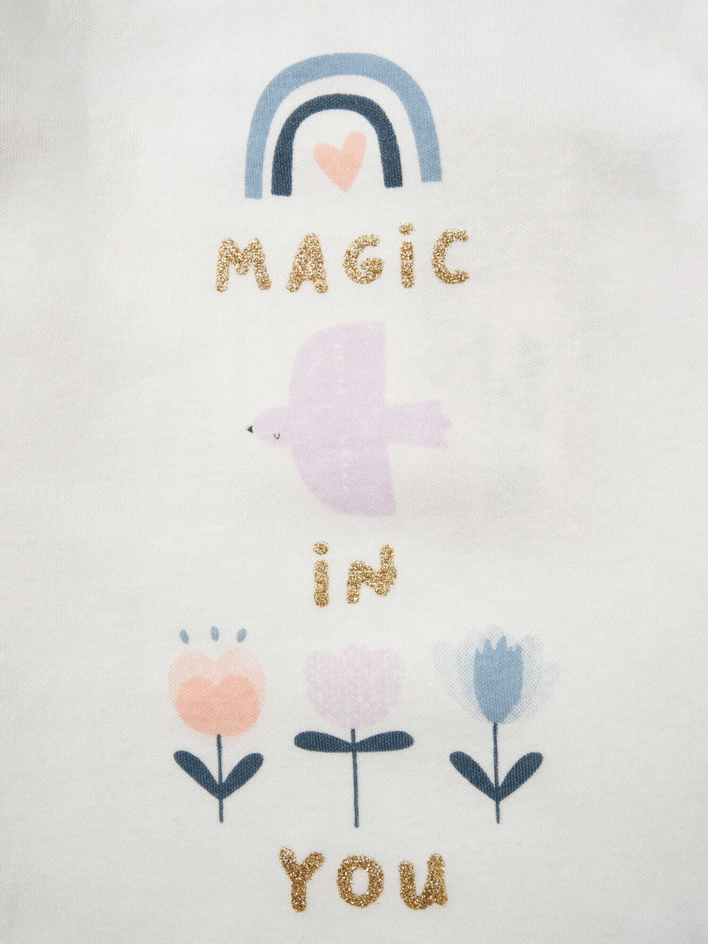 Lily & Jack Set ' Vogel ' in White