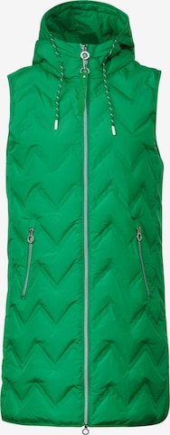 STREET ONE Vest in Green: front