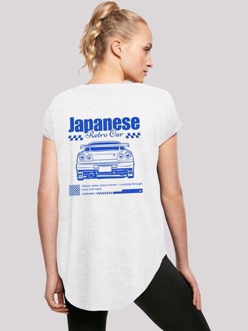 T-shirt 'Retro Car Japanese Streetstyle' F4NT4STIC en blanc