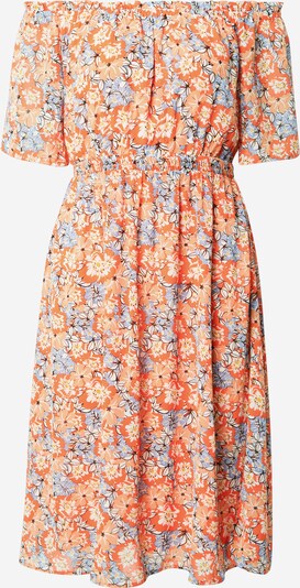 VILA Φόρεμα 'Kalula' σε γαλάζιο / πορτοκαλί παστέλ / πορτοκαλοκόκκινο / μαύρο, Άποψη προϊόντος