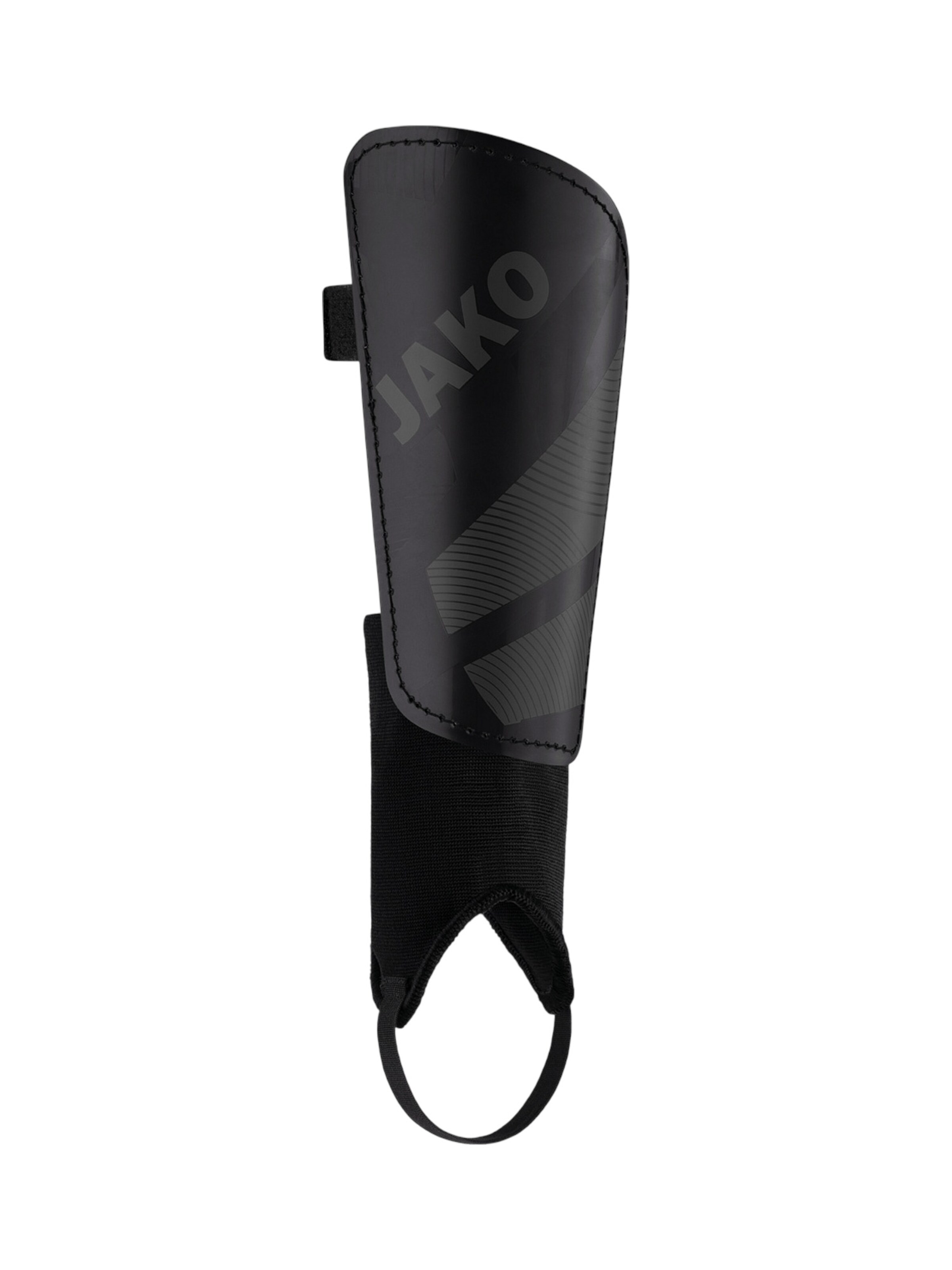 JAKO Schienbeinschoner 'River Classic' in Schwarz: Vorderseite