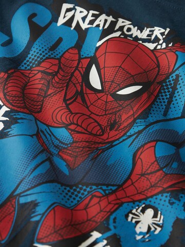 TWO SOON Shirts 'Spiderman' i blå
