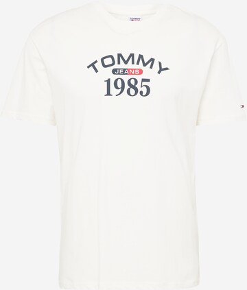 Tommy Jeans Tričko – bílá: přední strana