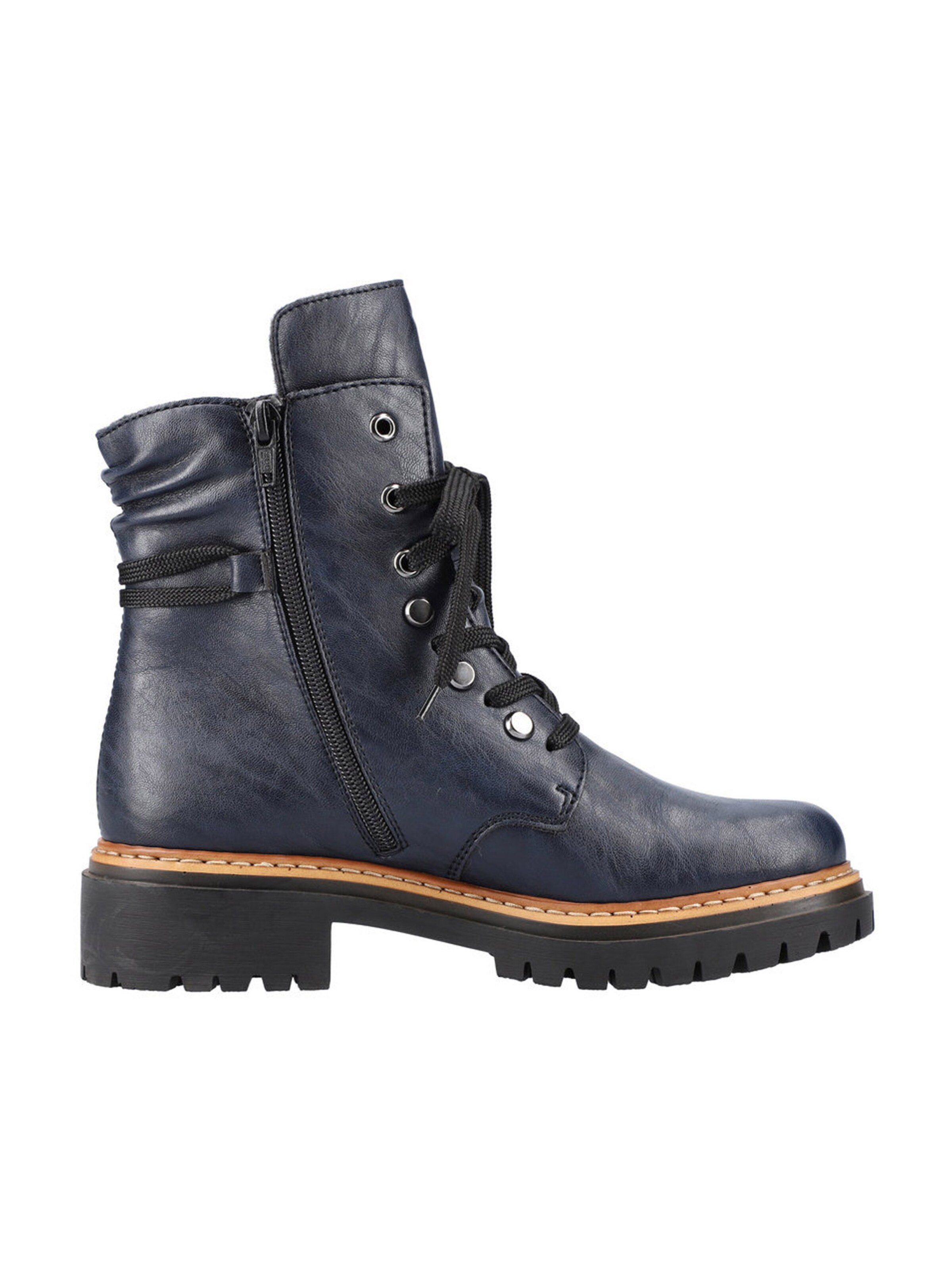 Bottines à lacets Rieker en bleu