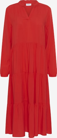SAINT TROPEZ Shirt dress 'EdaSZ' in Red: front