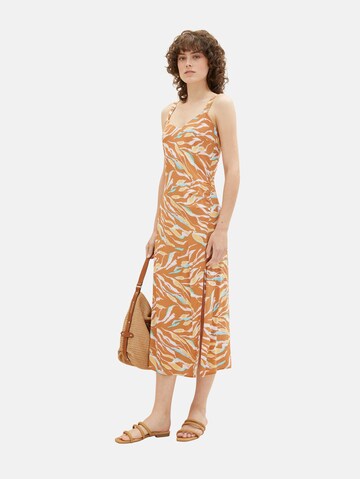 TOM TAILOR Dress in Brown