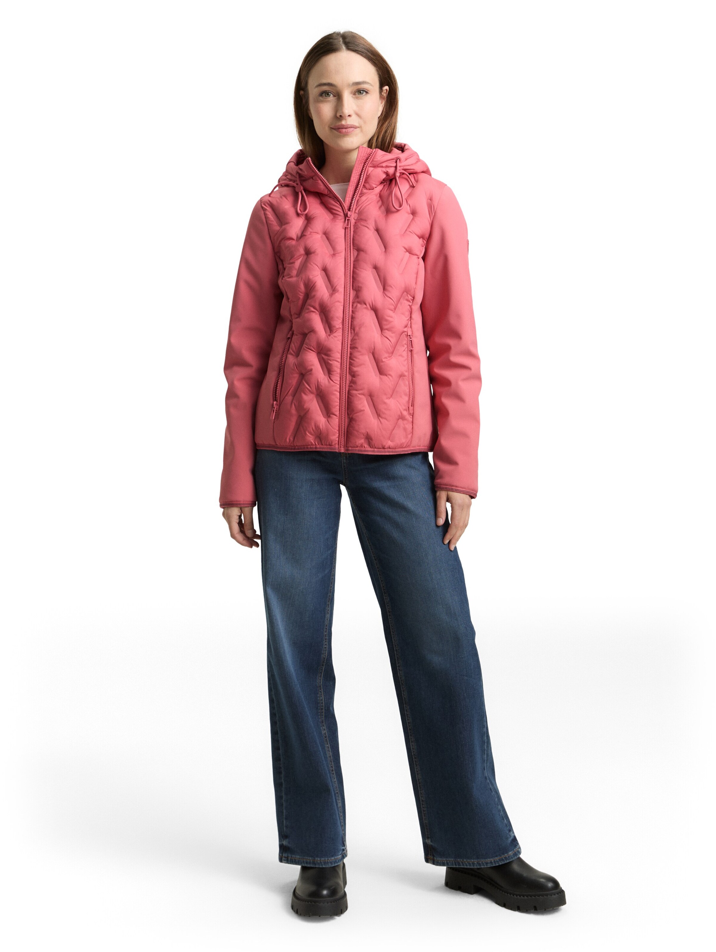 TOM TAILOR Between-Season Jacket in Pink