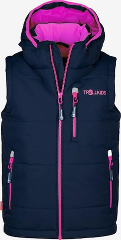 TROLLKIDS Outdoor jacket in Blue: front