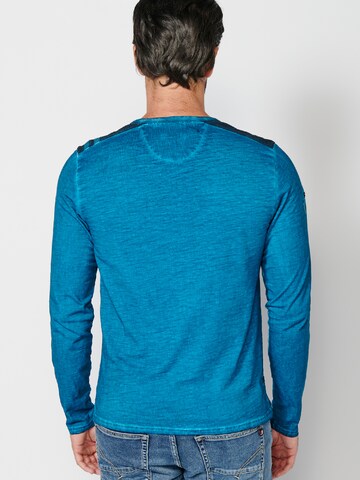 KOROSHI Shirt in Blauw