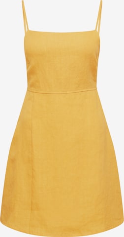 A LOT LESS Dress 'Carolina' in Orange: front