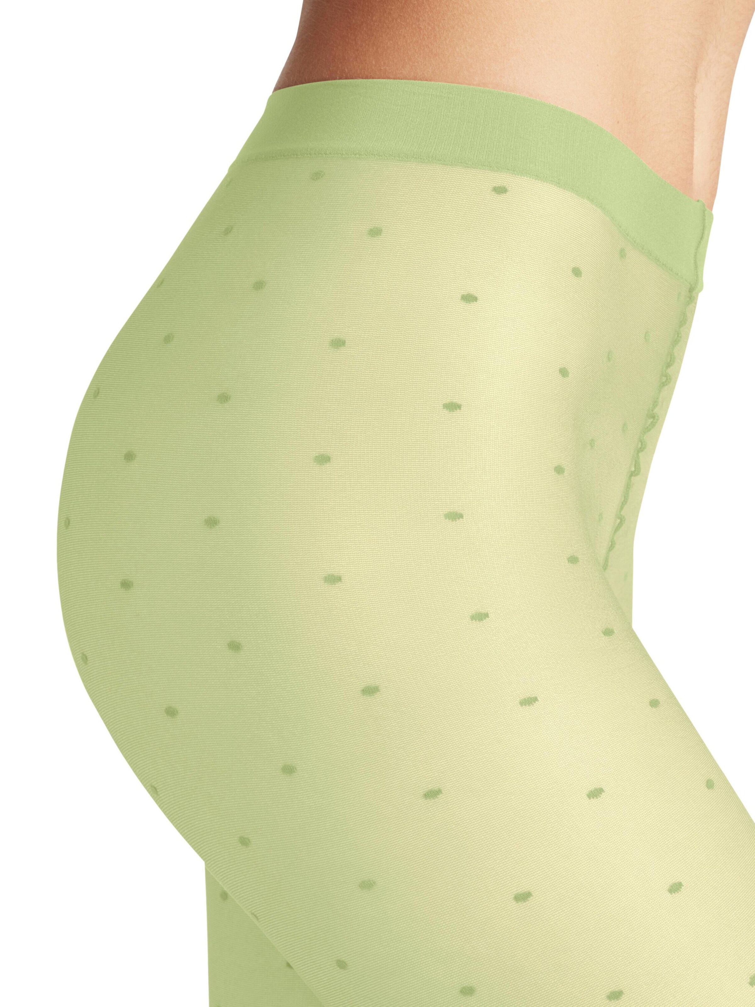 FALKE Tights 'Dot' in Yellow
