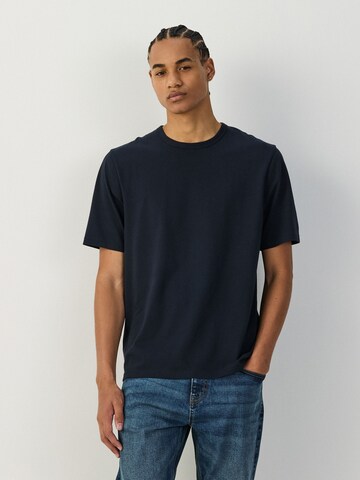 Next Shirt in Blue: front