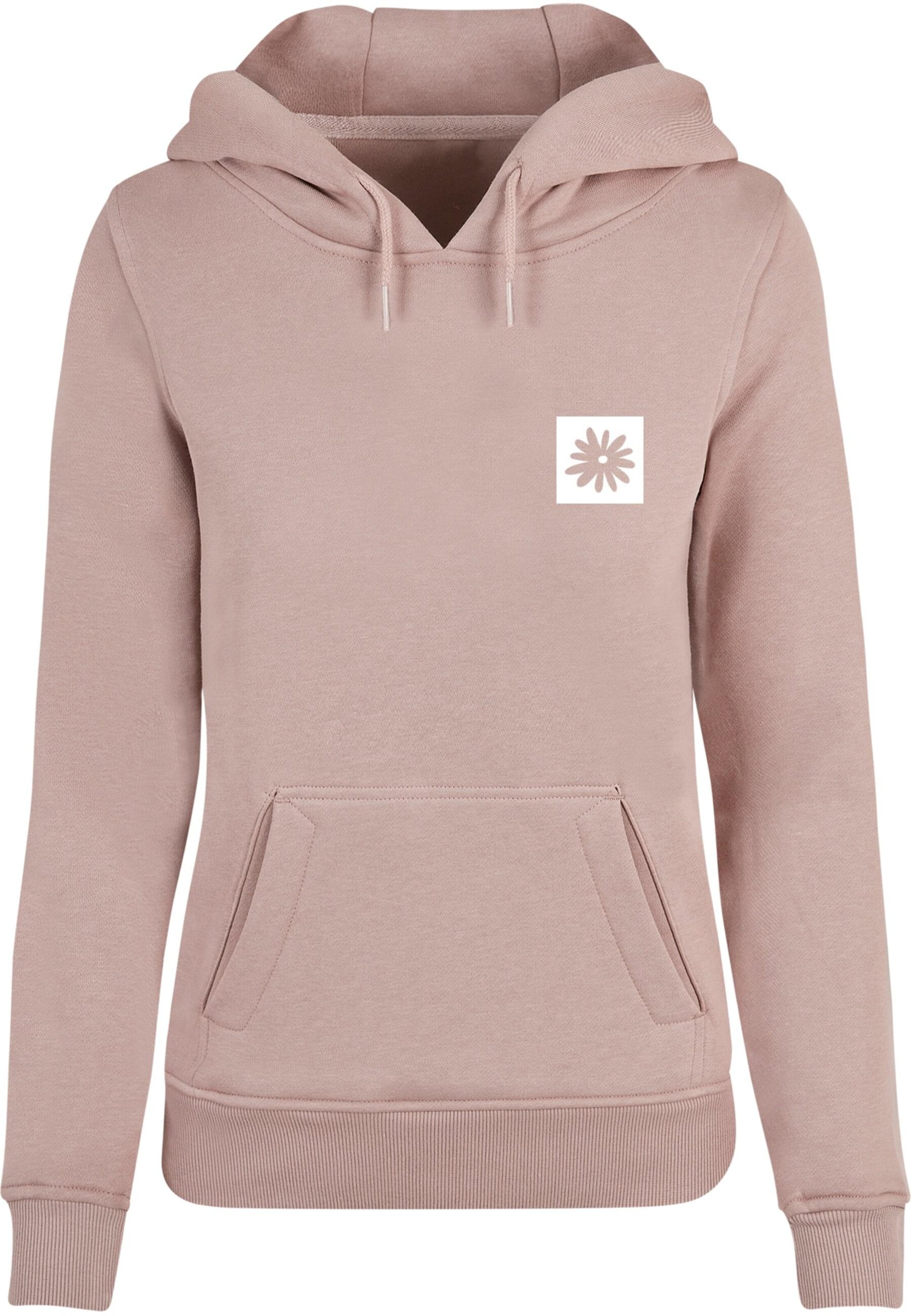 Sweat-shirt 'Rebirth And Renewal' Merchcode en rose : devant