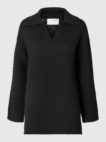 SELECTED FEMME Pullover in Schwarz