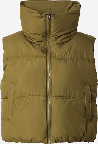Gilet di MYLAVIE by Sarah Harrison in verde: frontale