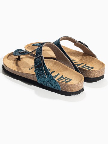 Bayton Teenslipper 'Mercure' in Blauw