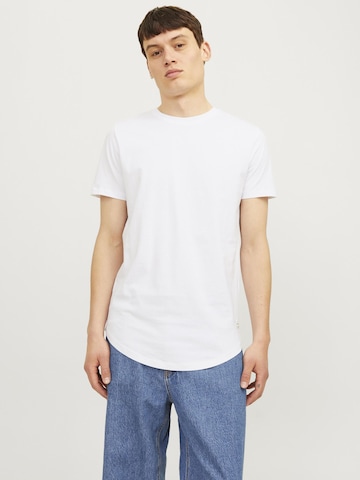 JACK & JONES Póló 'JJENoa' - fekete: elől