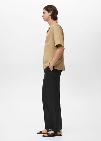 MANGO MAN Regular Hose 'Darin' in Schwarz