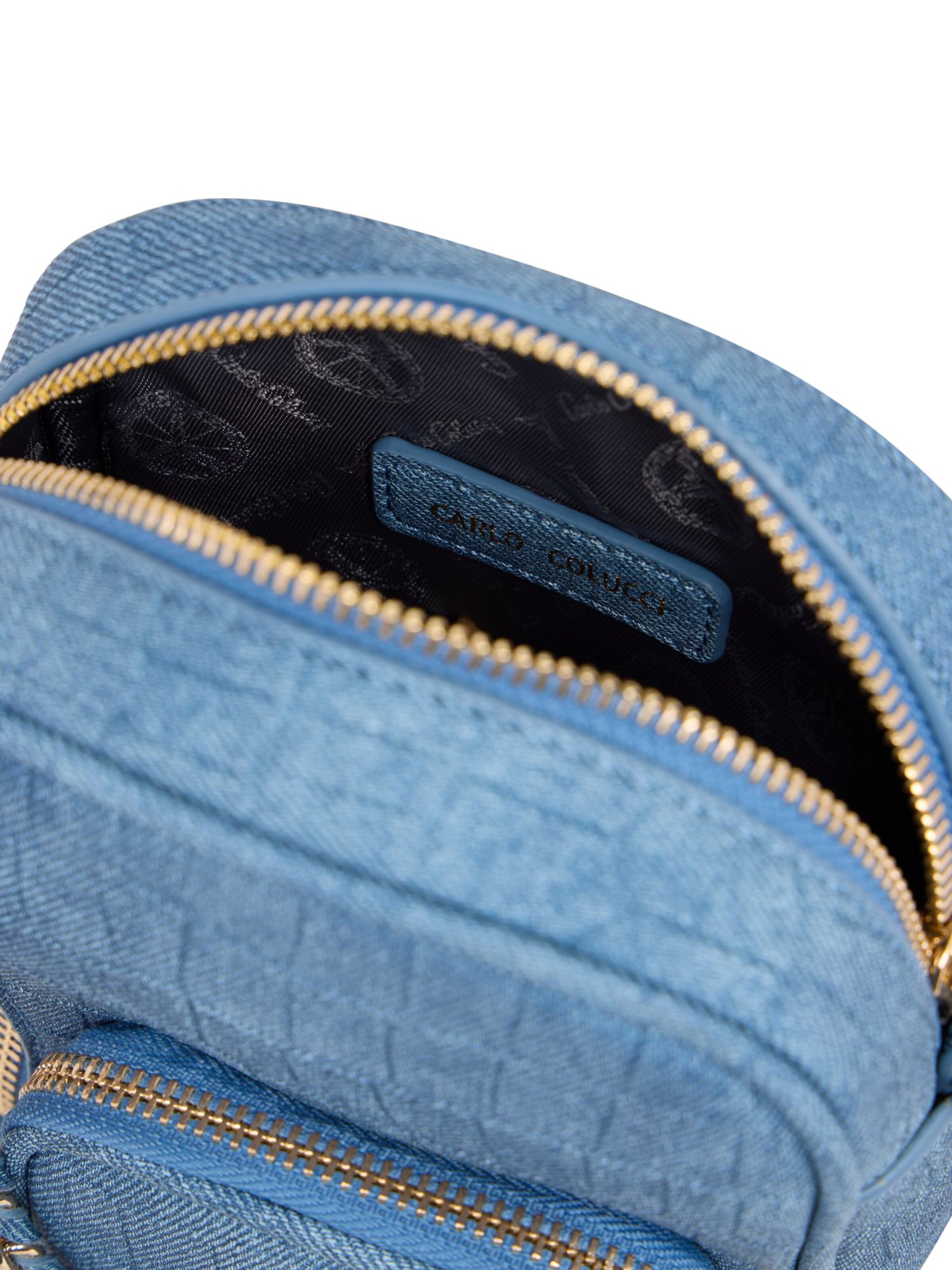 Sac à bandoulière ' di Carlantonio ' Carlo Colucci en bleu