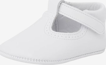 Pisamonas - Zapatos primeros pasos en blanco: frente