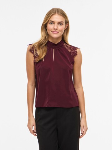 VILA Blouse 'VISimply' in Red: front