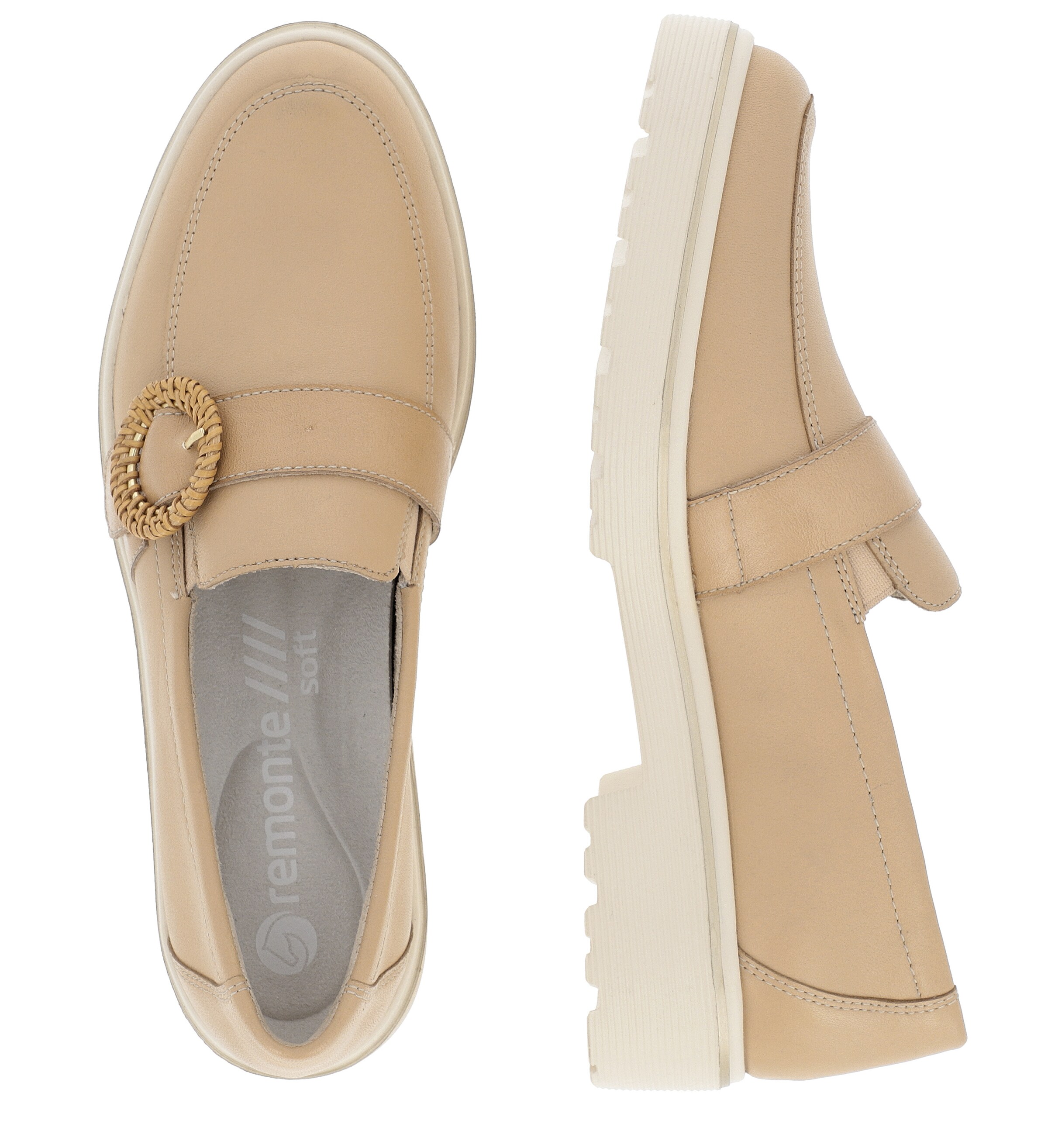REMONTE Instappers in Beige