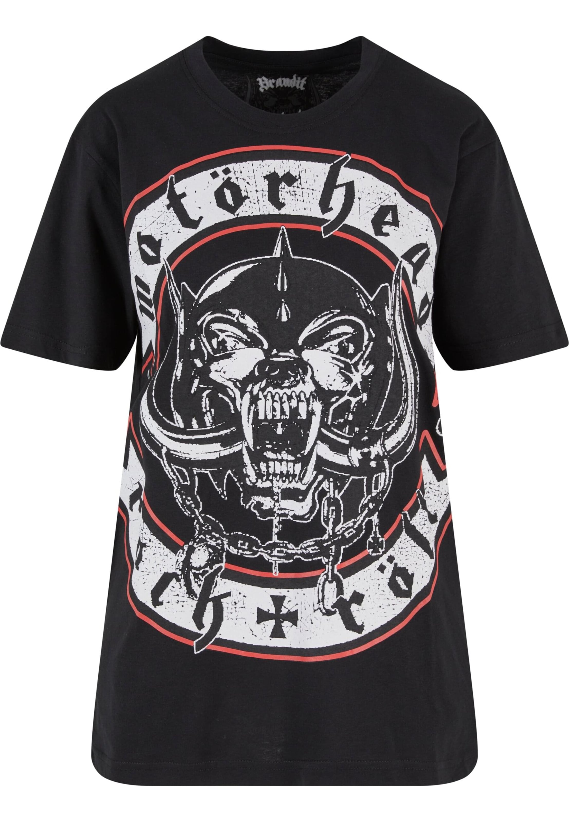 Brandit Shirt 'Motörhead Rock'n Röll' in Black: front