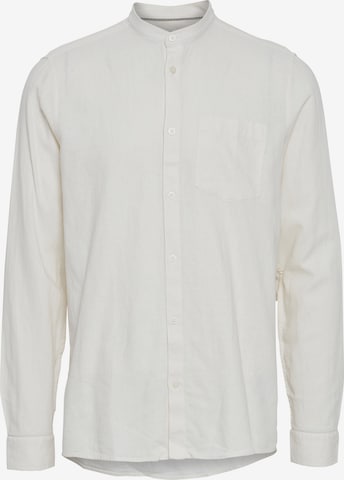 !Solid Regular fit Button Up Shirt 'Allan China' in Beige: front