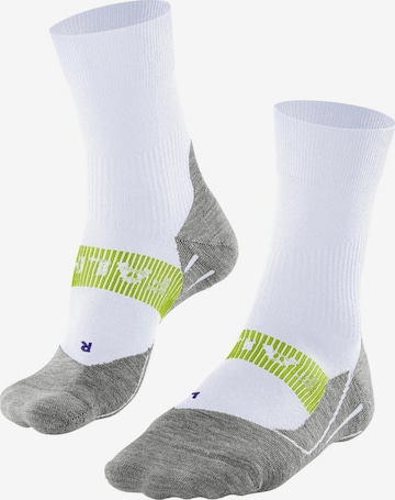 FALKE Athletic Socks 'RU4 Endurance Cool' in White: front