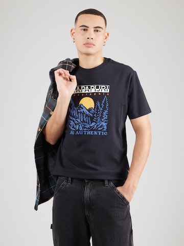 NAPAPIJRI T-Shirt 'SORDO' in Schwarz: Vorderseite