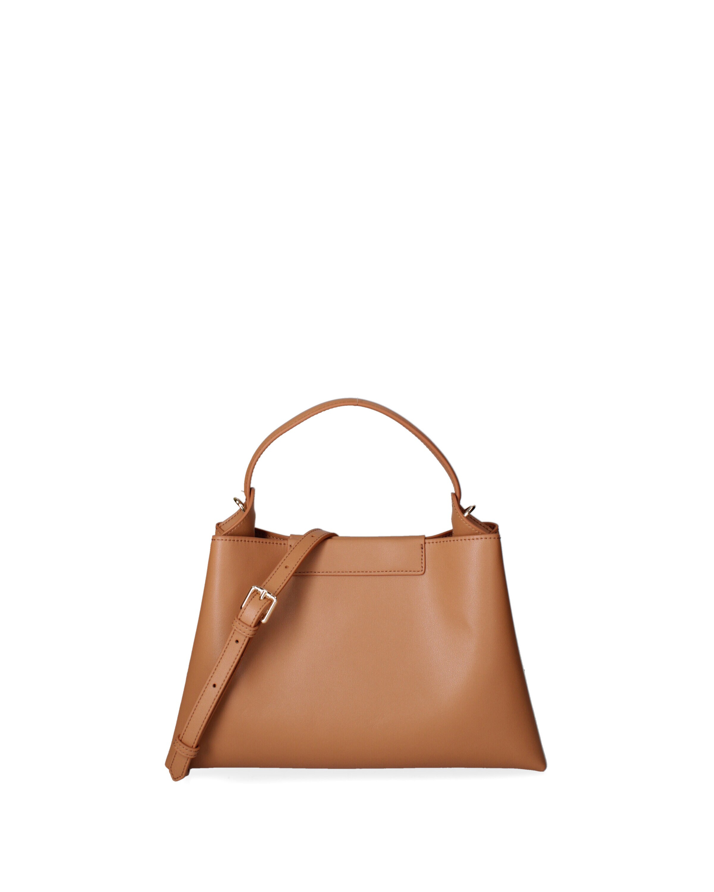 Sac à bandoulière Viola Castellani en marron : devant