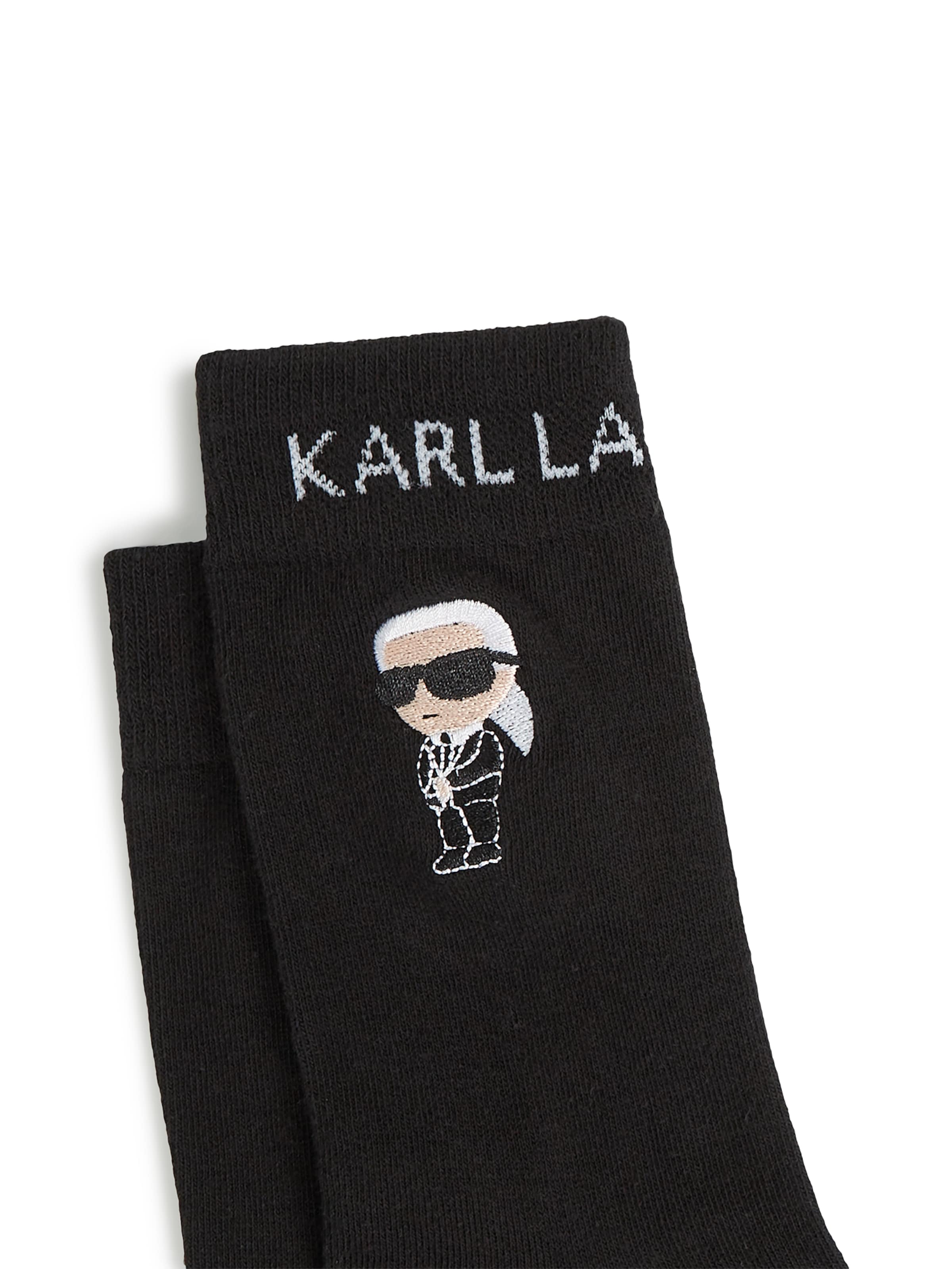 Karl Lagerfeld Skarpety ' Ikon-Socken – 3er-Pack ' w kolorze różowy
