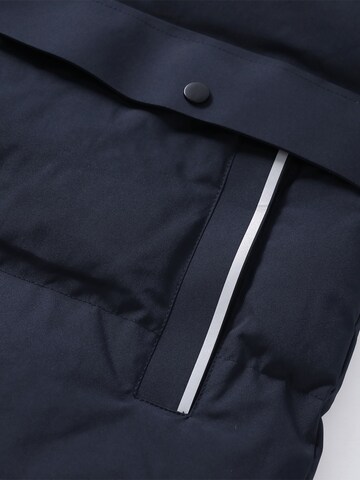 ALLTHEMEN Winterjas 'Lichtnaht' in Blauw