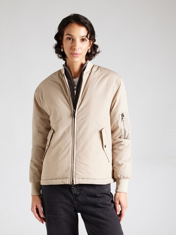 No. 1 Como Jacke in Beige: Vorderseite