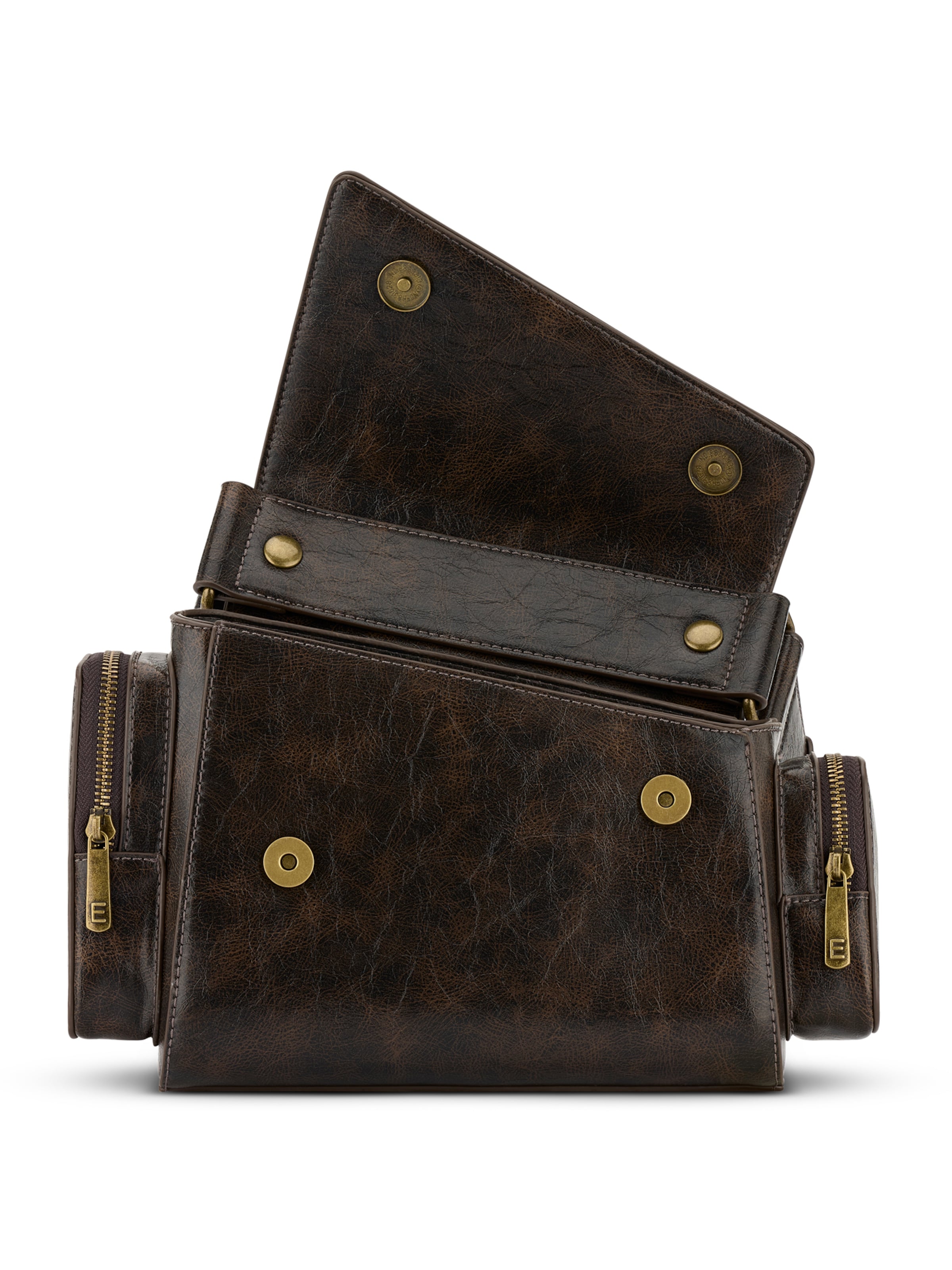 Expatrié Taška přes rameno 'Hunter' – hnědá