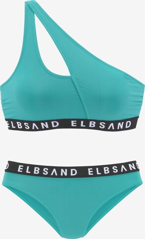 Elbsand Bikiny – modrá: přední strana