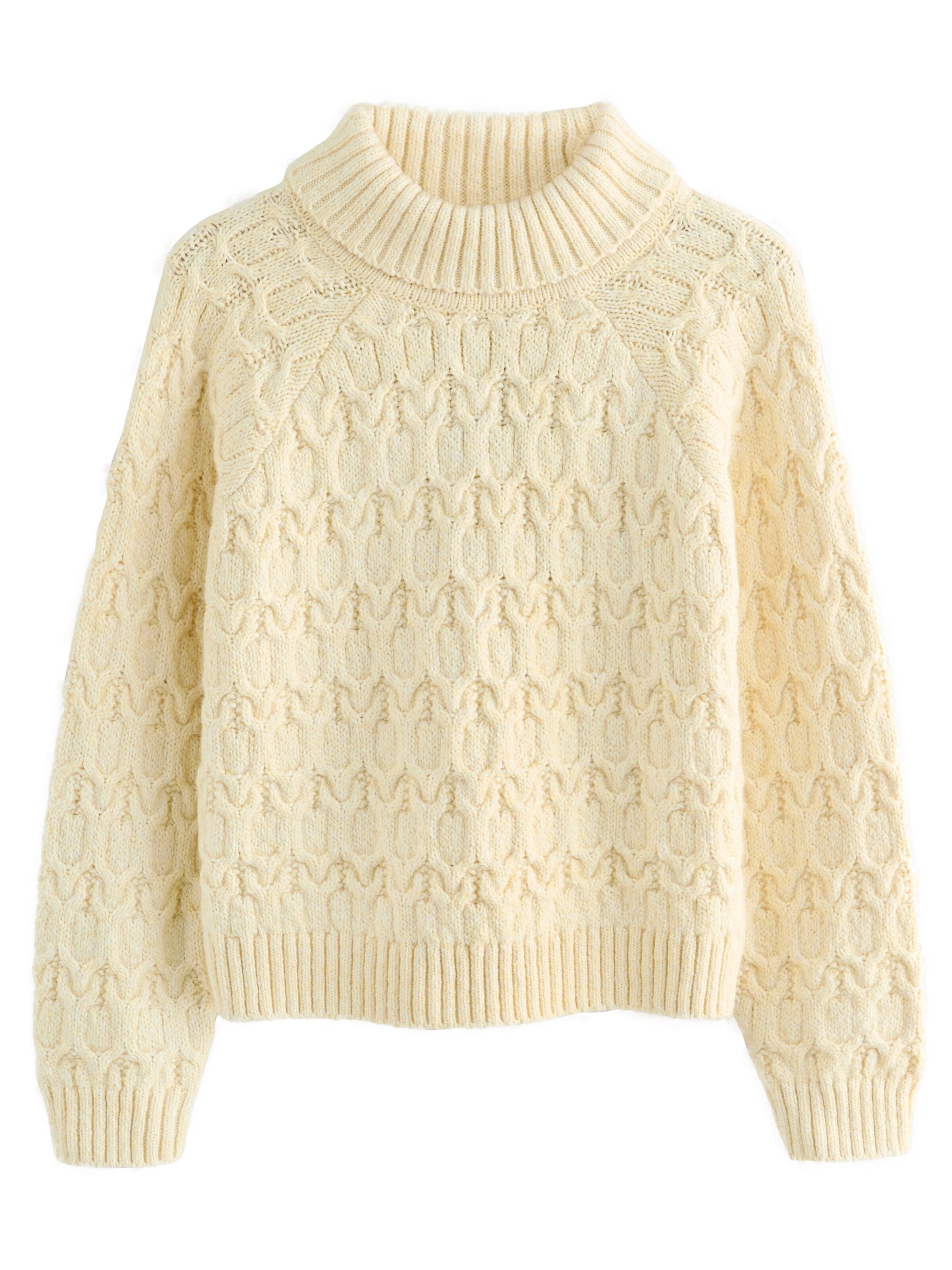Next Pullover i beige: forside