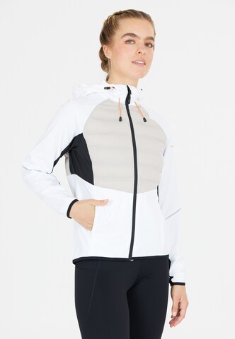 ENDURANCE Sports jacket 'Eluna' in Beige: front