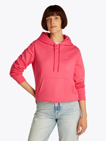 Tommy Jeans Μπλούζα φούτερ 'REG' σε κόκκινο: μπροστά