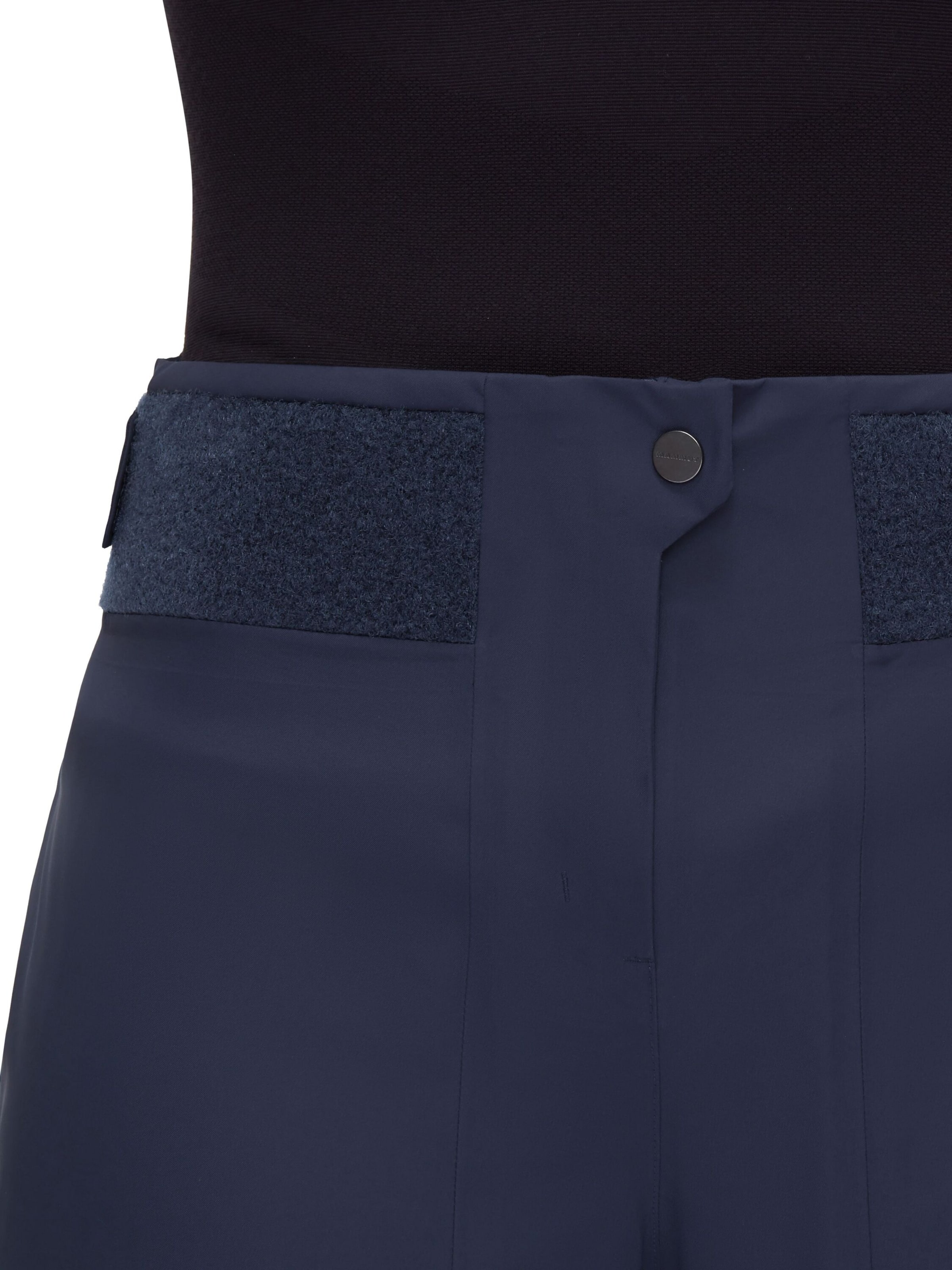 MAMMUT Regular Outdoor Pants 'Haldigrat' in Blue