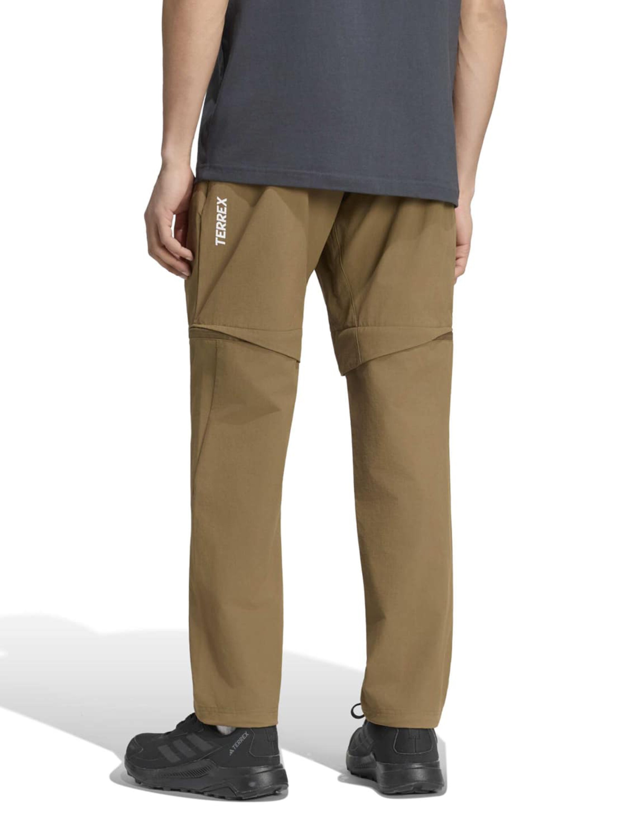 ADIDAS TERREX regular Παντελόνι πεζοπορίας σε καφέ