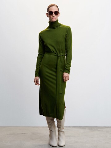 MANGO Kleid in Grün