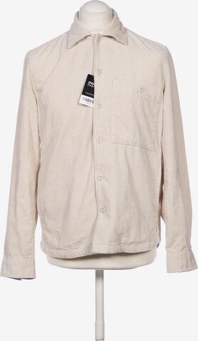 Marc O'Polo Button Up Shirt in S in Beige: front