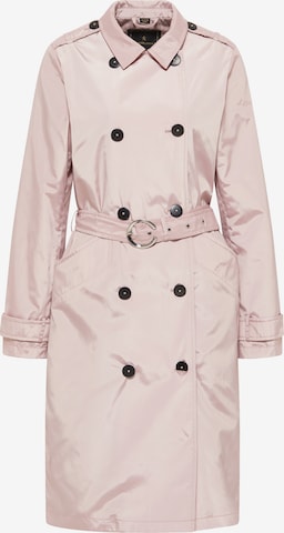 DreiMaster Klassik Between-Seasons Coat in Pink: front