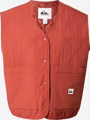 QUIKSILVER Жилетка 'KALONG' в Красный: спереди